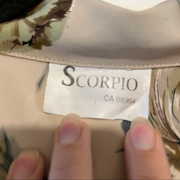 Scorpio | Vintage Button Up Shirt - Picture 14 of 14